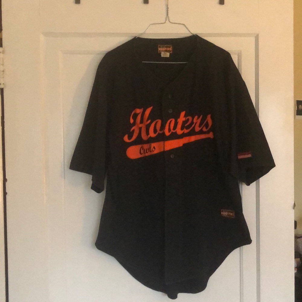 Official hooters cotton baseball jersey
